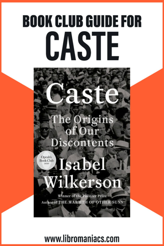 Book club questions for Caste, Isabel Wilkerson