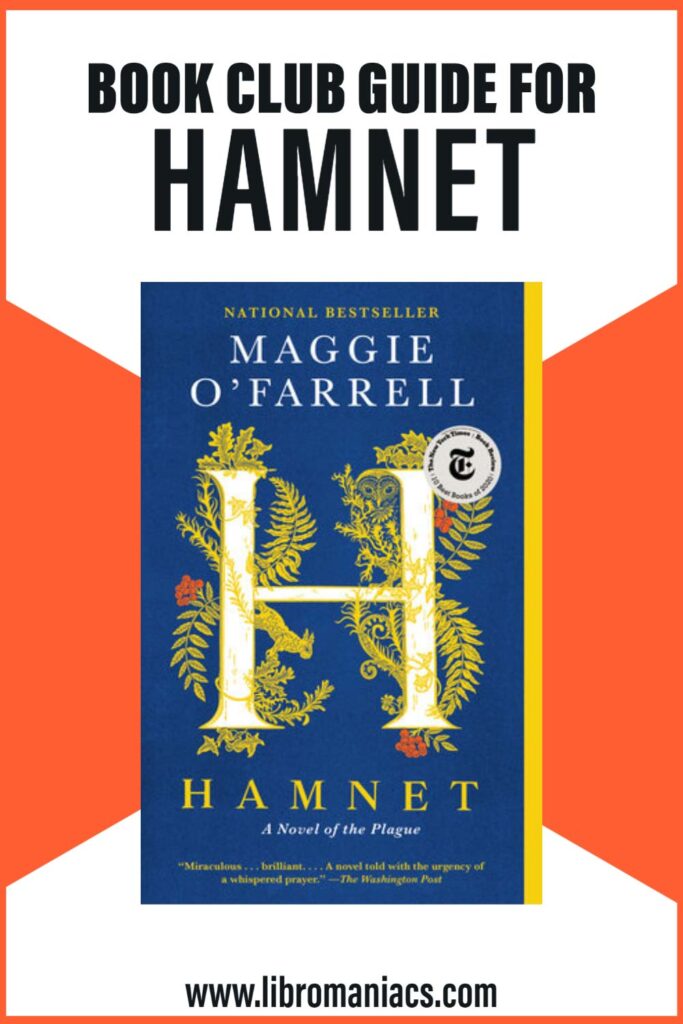 Book Club guide for Hamnet Maggie O'Farrell