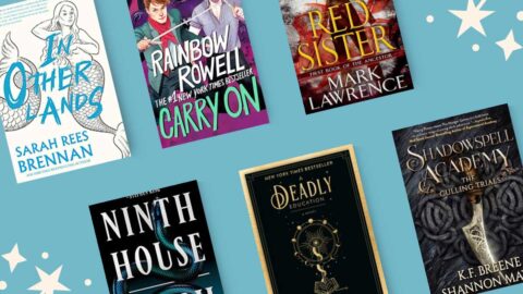 Books about magical schools. Book covers