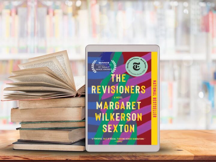 The Revisioners book club questions. with book cover