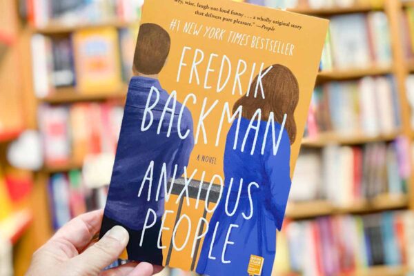 Frederik Backman Anxious People book cover