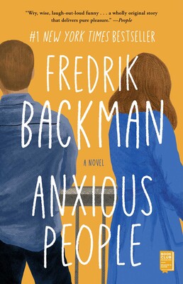 Frederik Backman Anxious People book cover