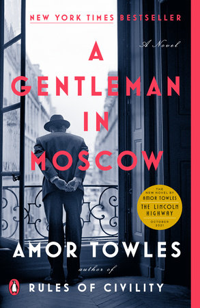 Amar Towles A Gentleman in Moscow book cover