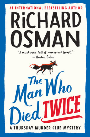 Richard Osman The Man Who Died Twice book cover