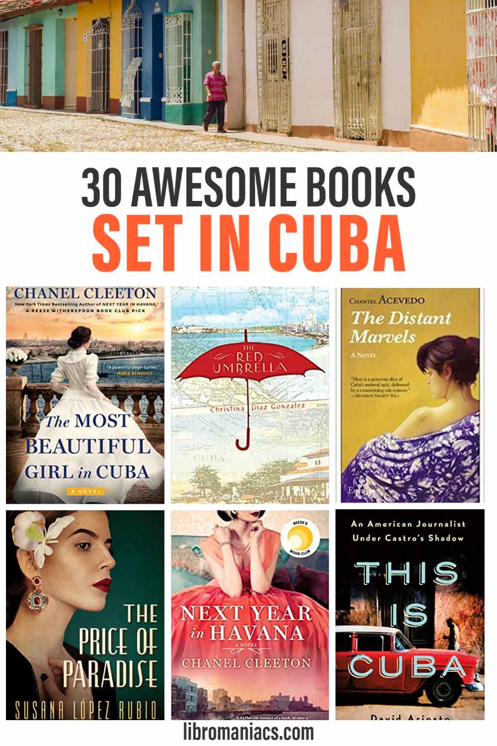 30 awesome book set in Cuba