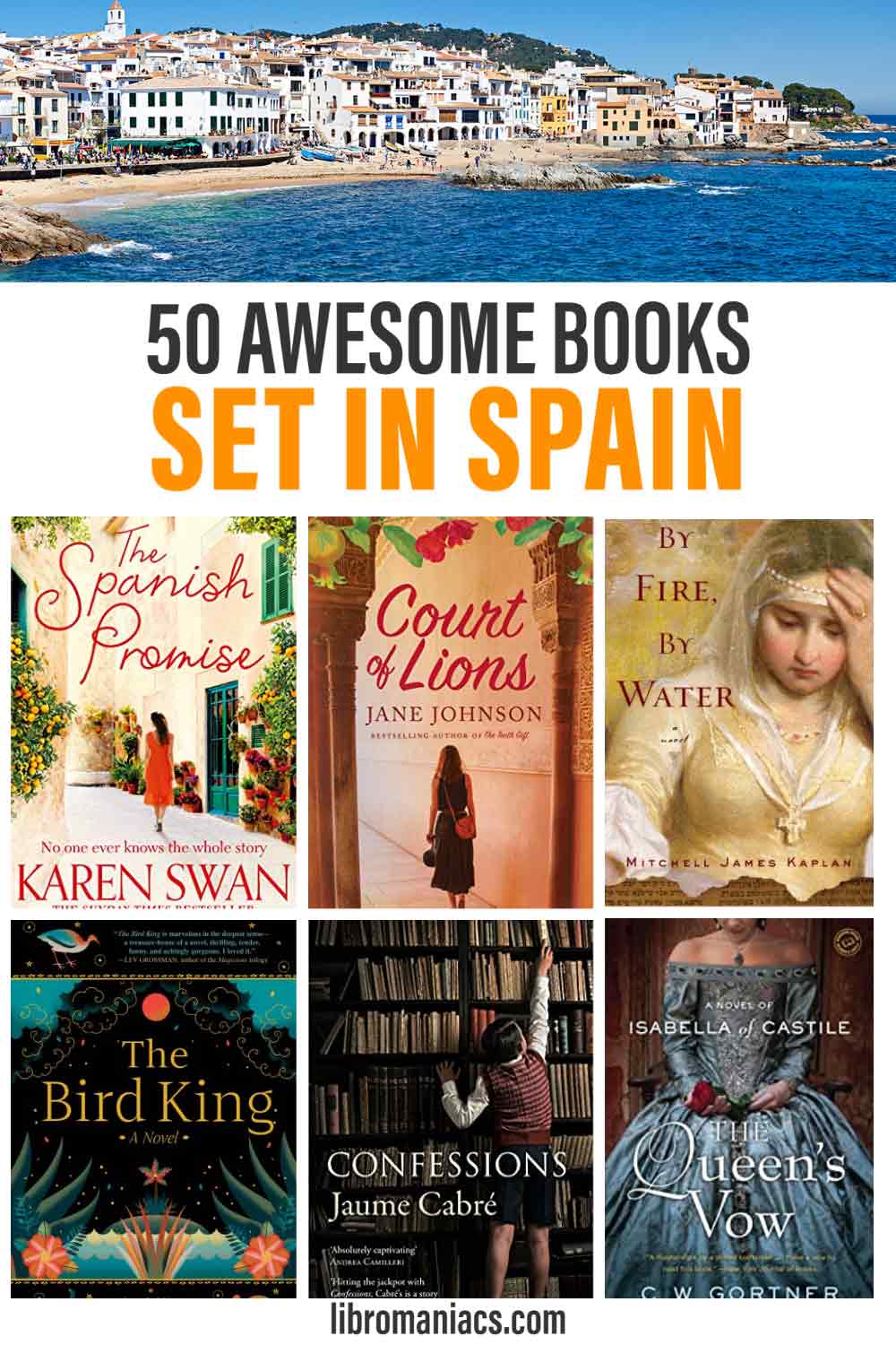 50 Books set in Spain