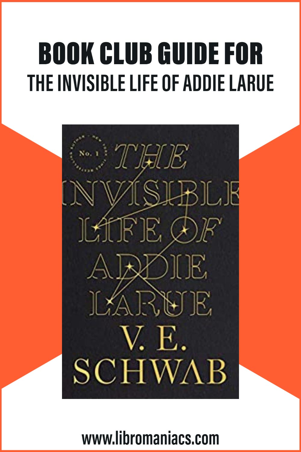 Book Club guide for the Invisible Life of Addie LaRue