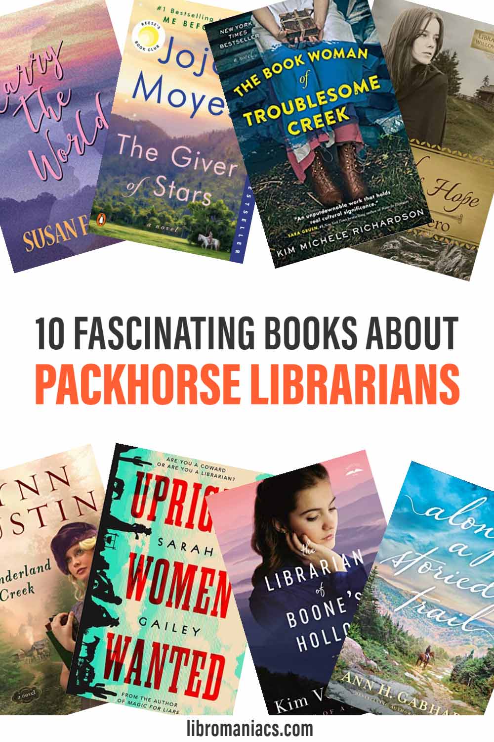 Fascinating books about pack horse librarians