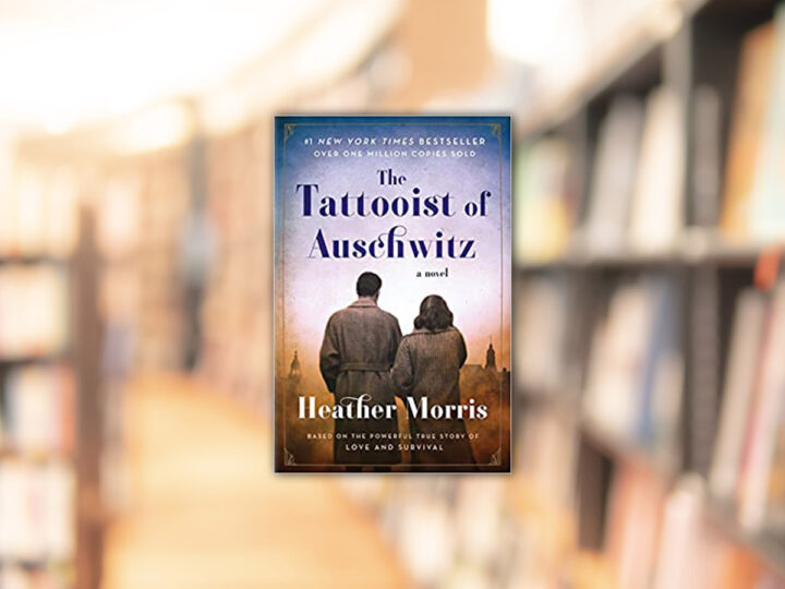 The Tattooist of Auschwitz book club questions (with book cover)