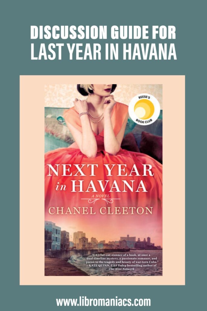 Discussion guide Next Year in Havana with book cover