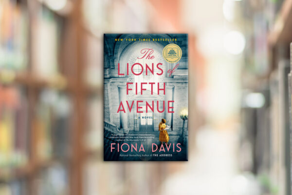 The Lions of Fifth Avenue book club questions. with book cover