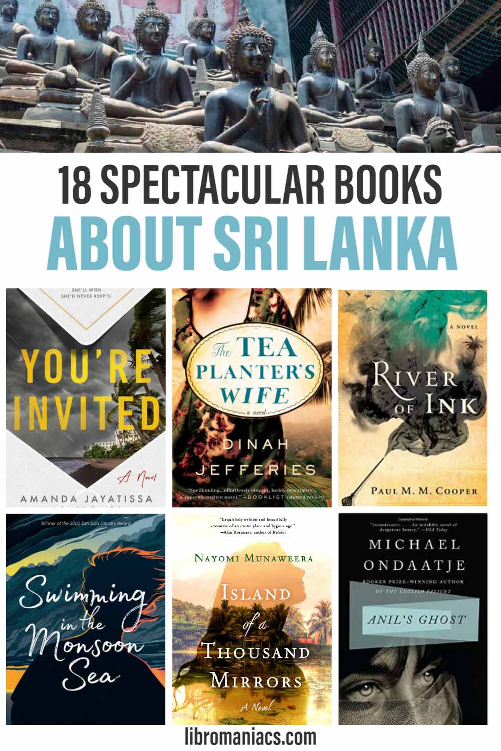 18 spectacular books about Sri Lanka