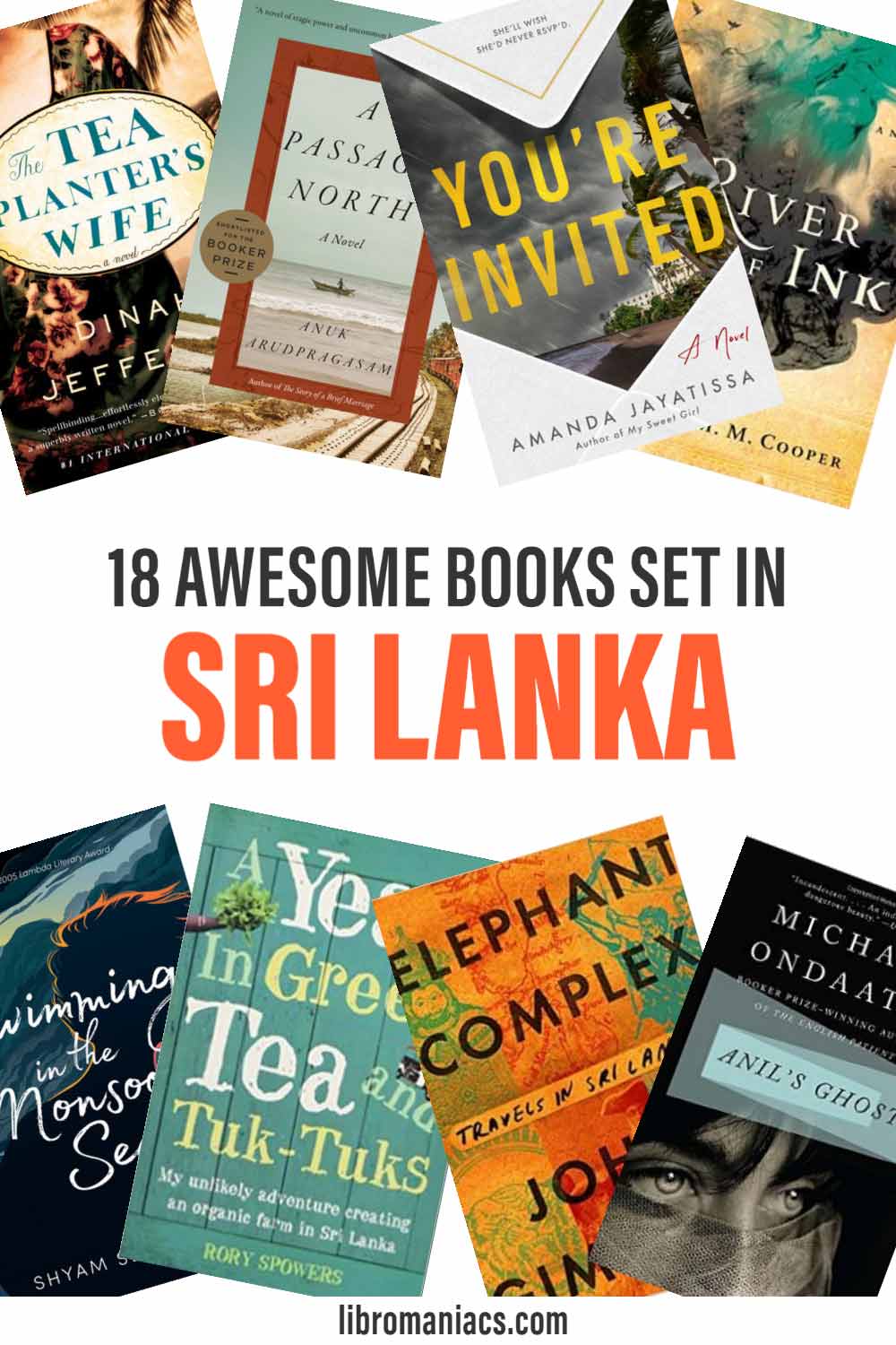 18 awesome books set in Sri Lanka