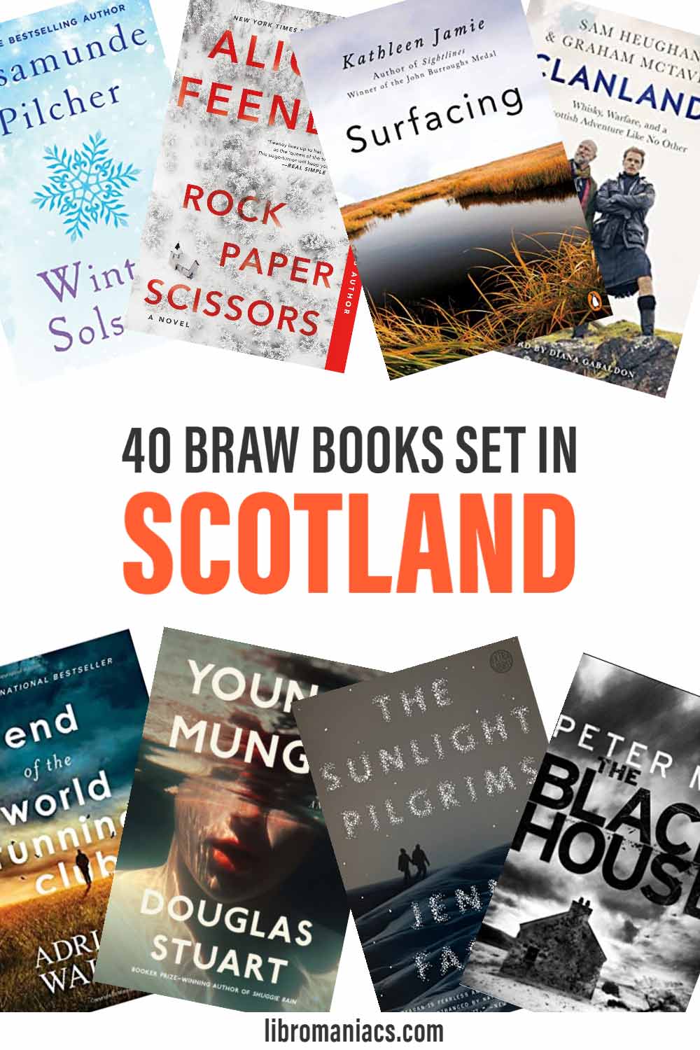40 Braw books set in Scotland