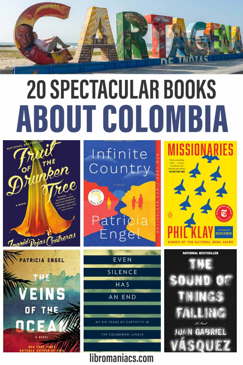 20 books about Colombia