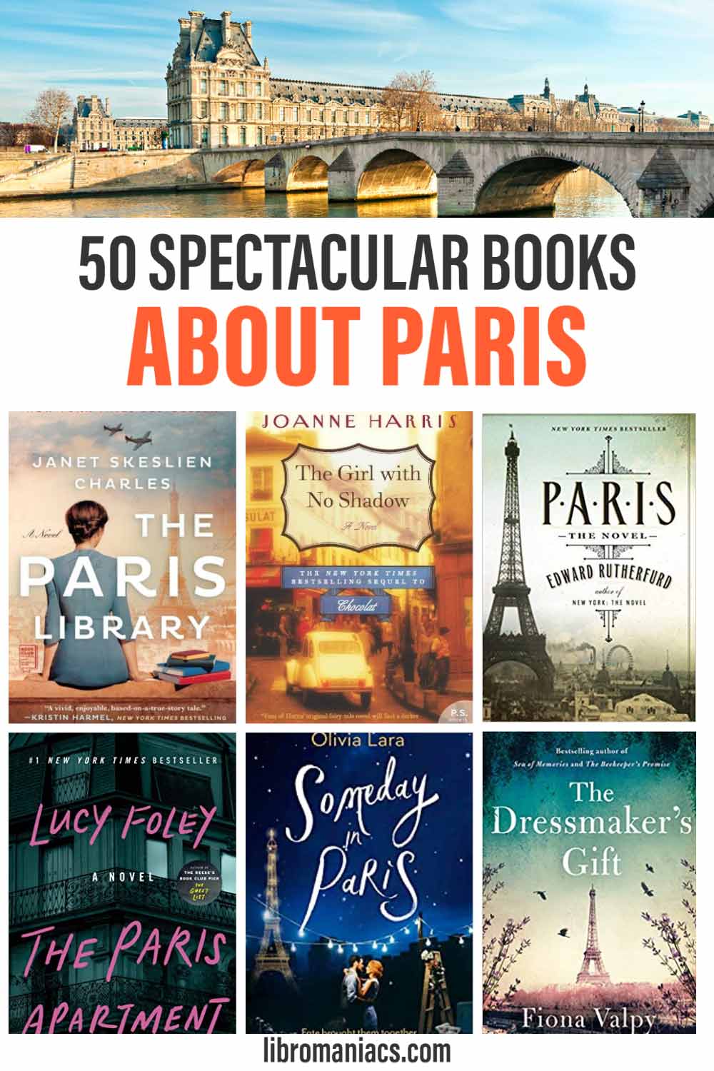 50 spectacular books about Paris