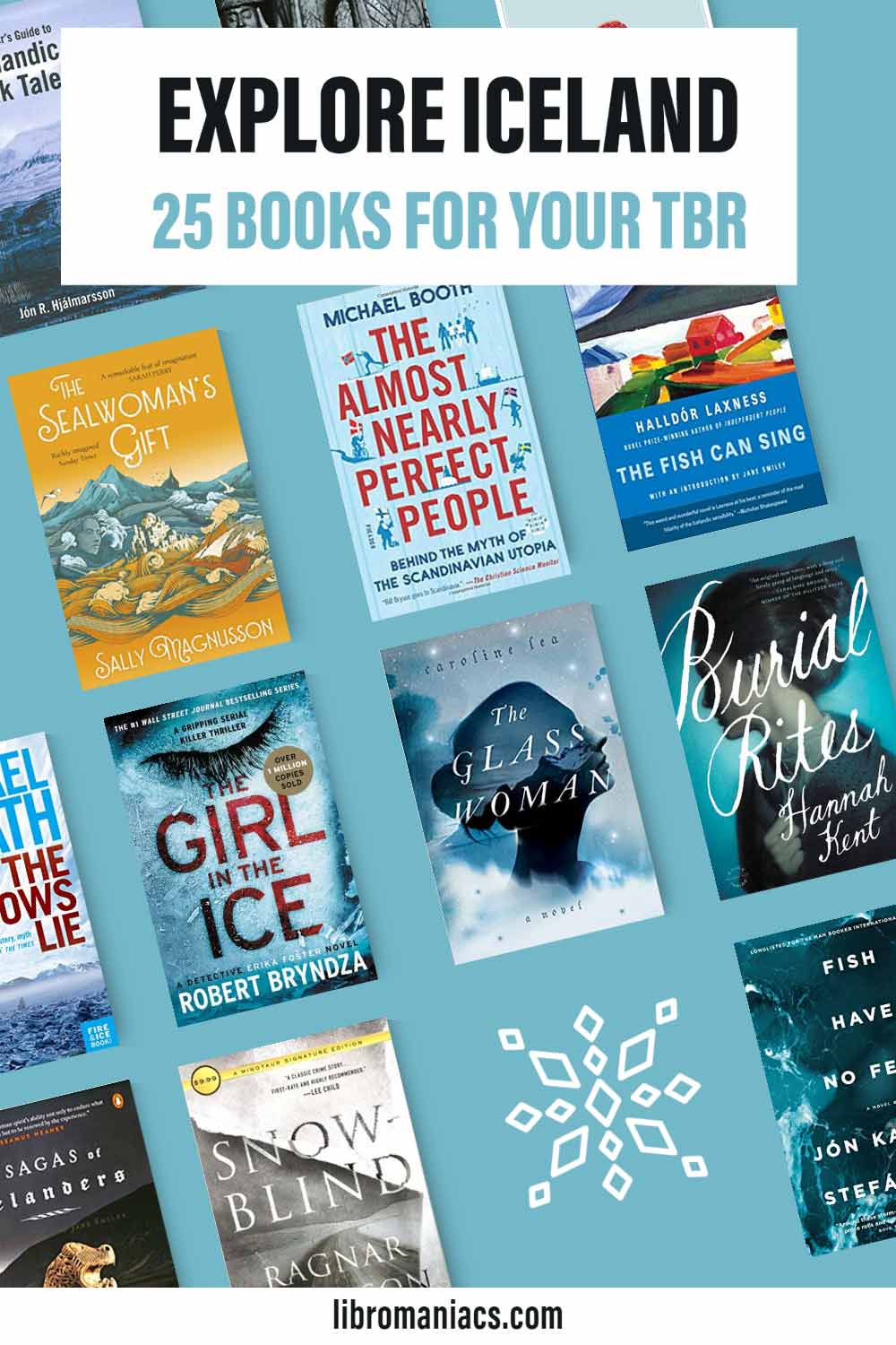 Explore Iceland 25 books for your TBR