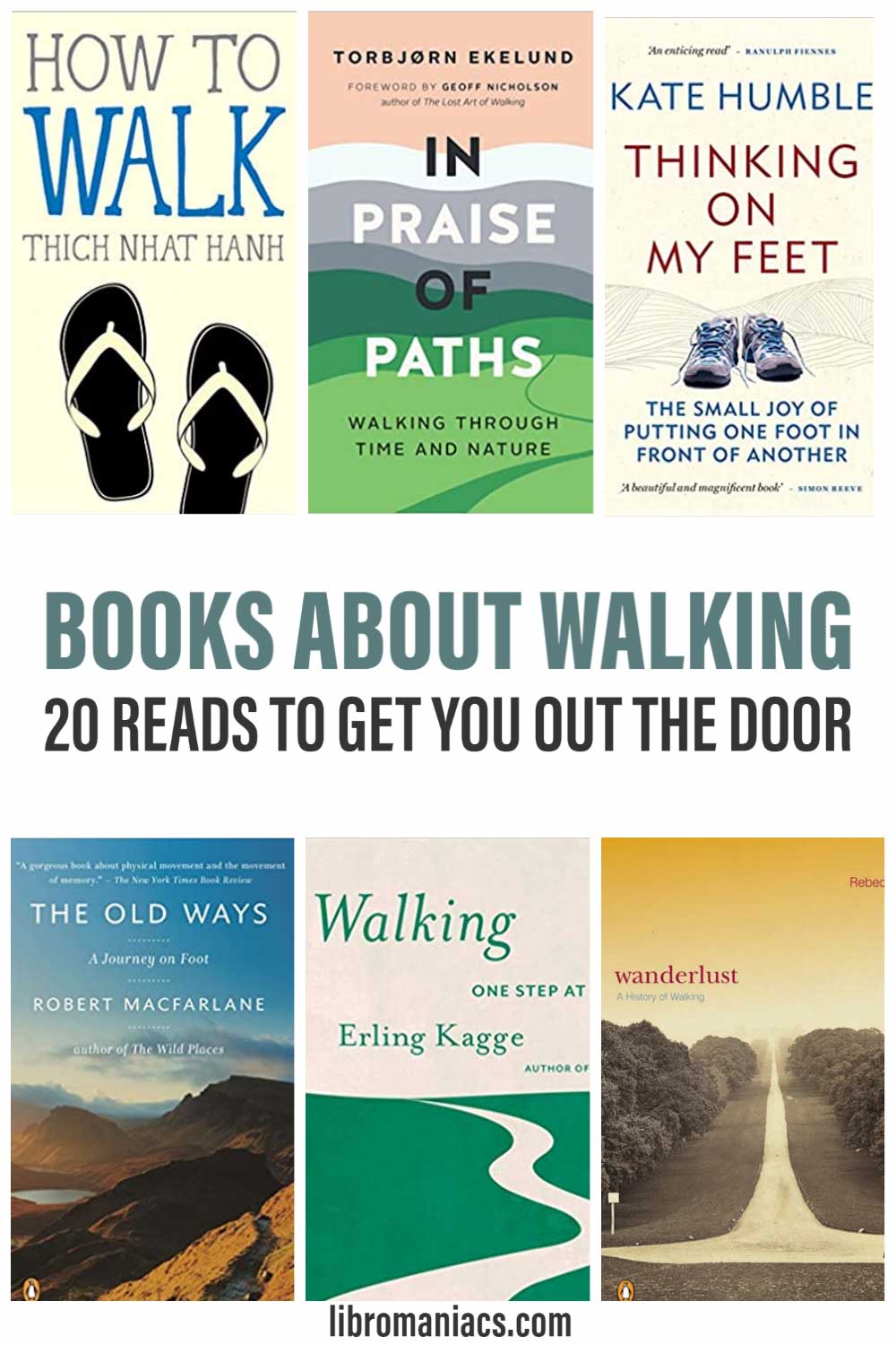 Books about walking 20 ideas for your tbr