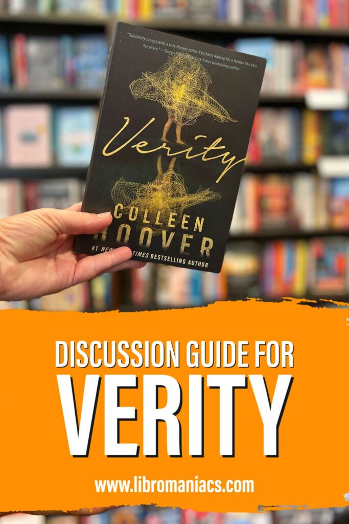Discussion Guide Verity by Colleen Hoover