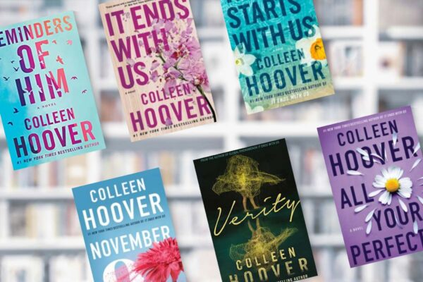 Top Rated Colleen Hoover books with book covers.