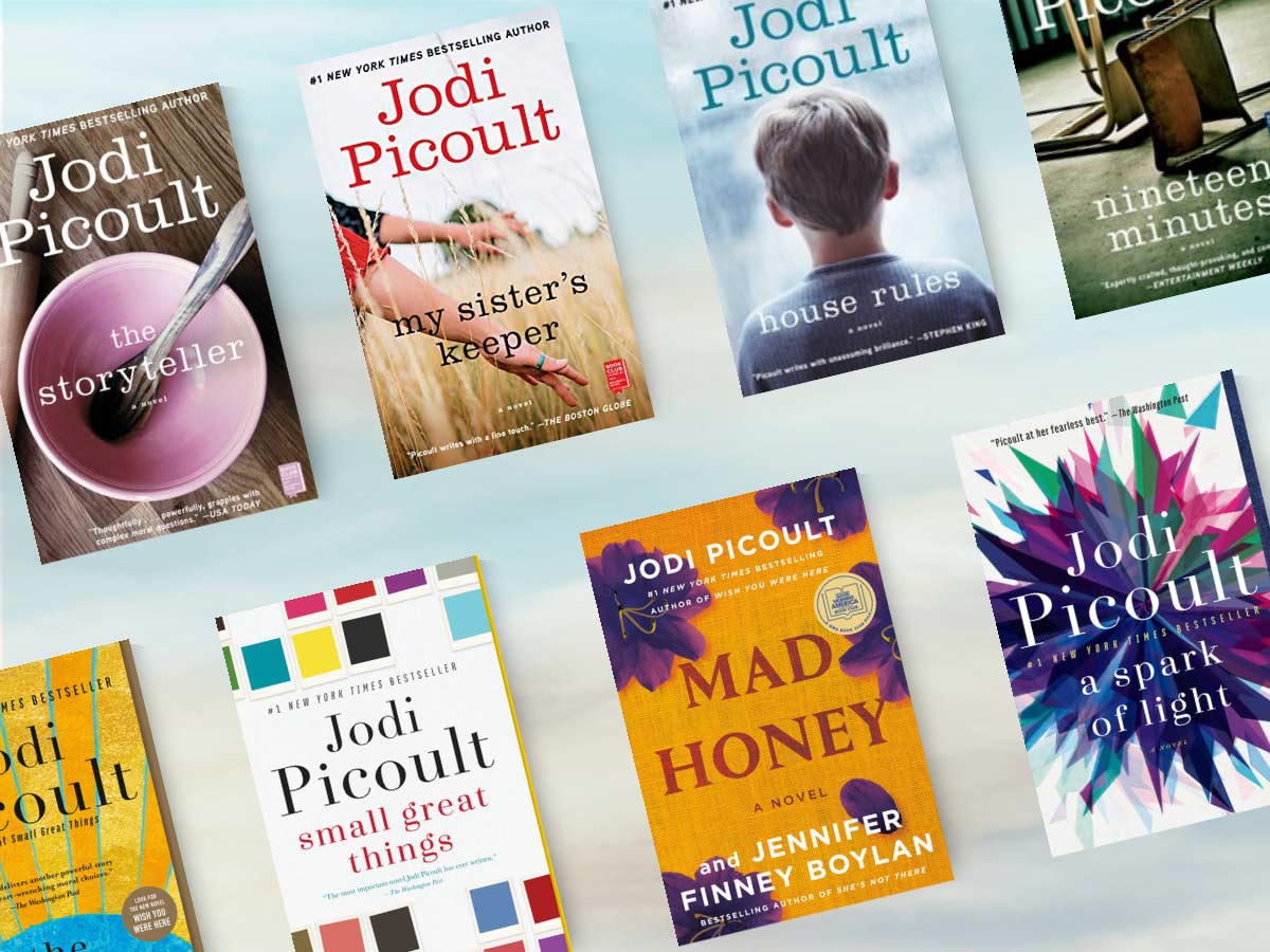 Best Jodi Picoult books, with book covers.