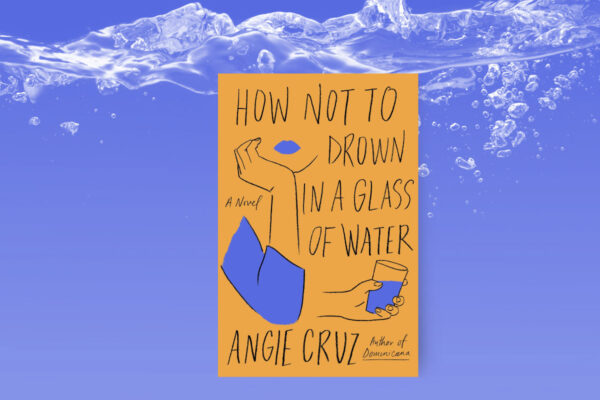 How Not to Drown in a Glass of Water book club questions, with book cover and water image.