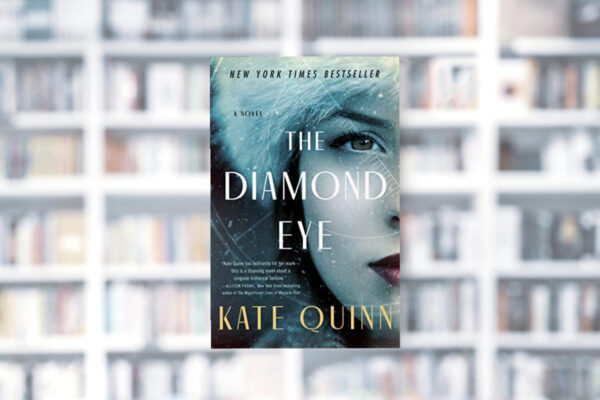 The Diamond Eye book club questions, with book cover.