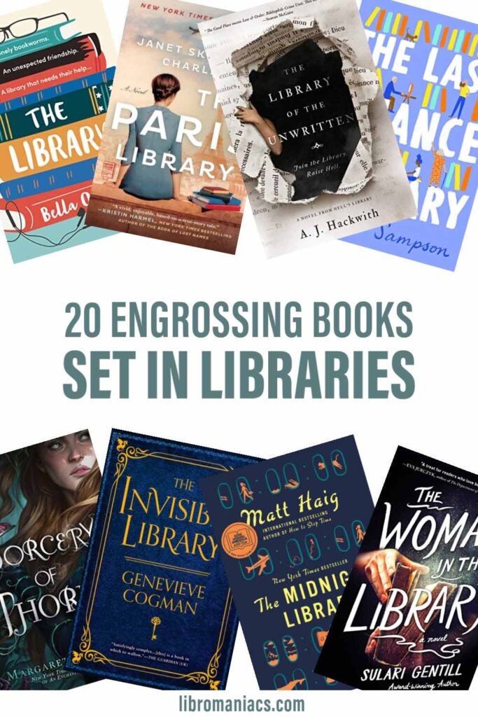 20 engrossing books set in libraries.