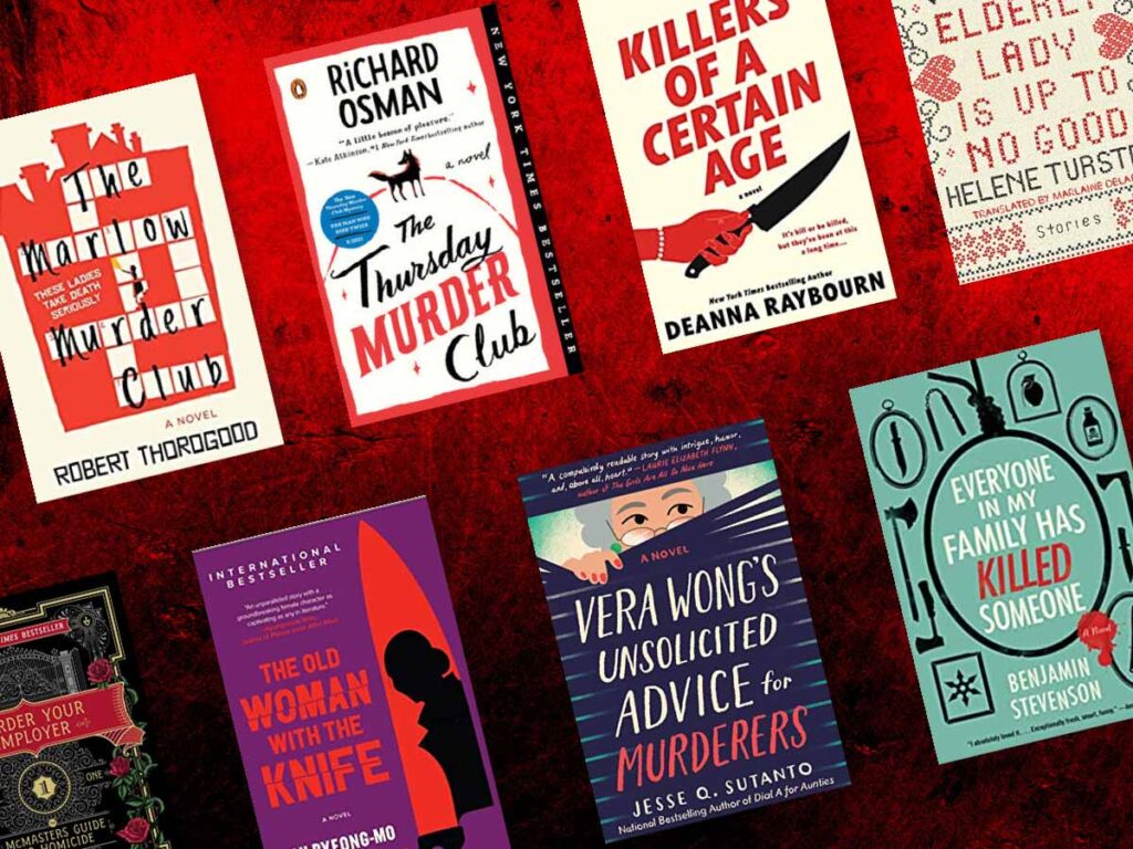 Books like The Thursday Murder Club, with book covers.