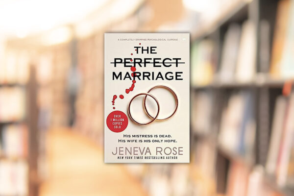 The Perfect Marriage book club questions, with book cover.