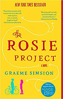 The Rosie Project, book cover.