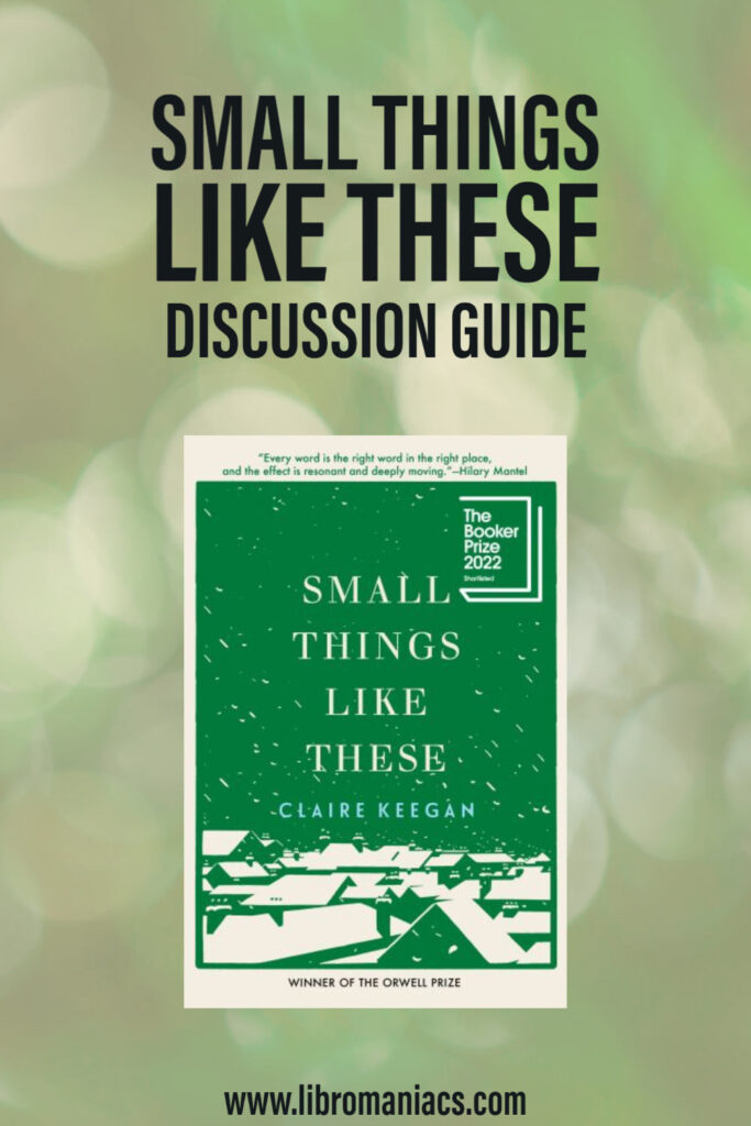 Small Things Like These discussion guide.