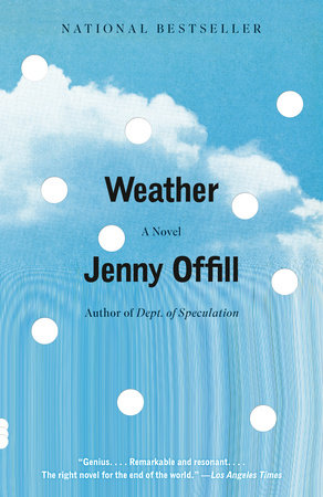 Weather, book cover.