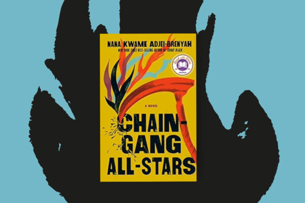 Chain Gang All-Stars book club questions, with book cover.