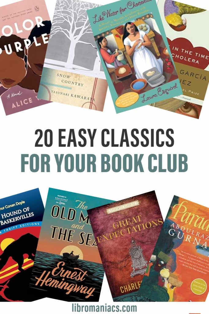 20 easy classics for your book club.