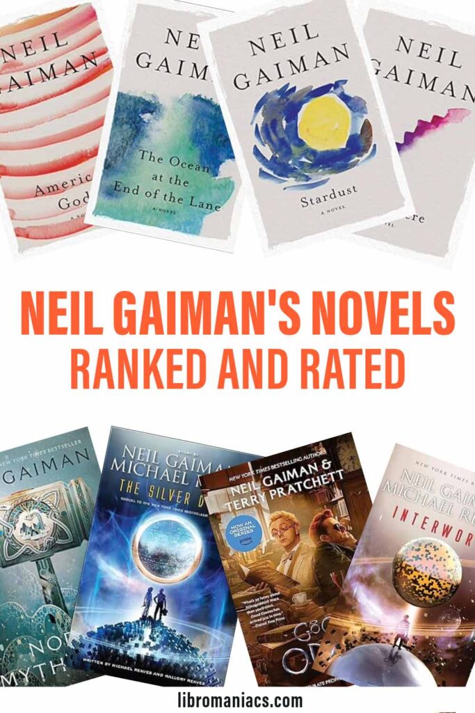 Neil Gaiman books ranked rated