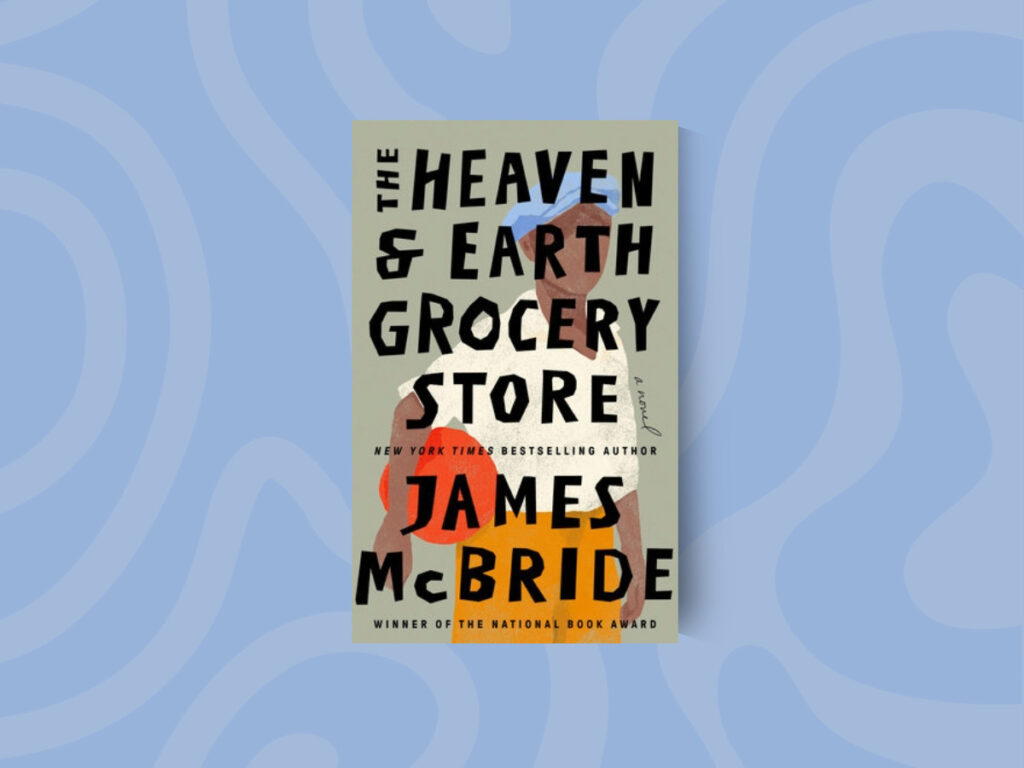 The Heaven and Earth Grocery Store book club questions, with book cover.
