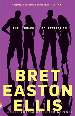 Rules of Attraction, book cover.