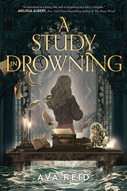 A Study in Drowning, book cover.