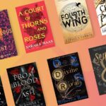 Authors like Sarah J. Maas, with book covers.