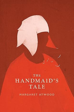 The Handmaid's Tale book cover.