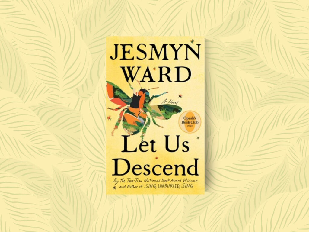 Let Us Descend book club questions, with book cover.