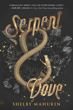 Serpent and Dove, book cover.