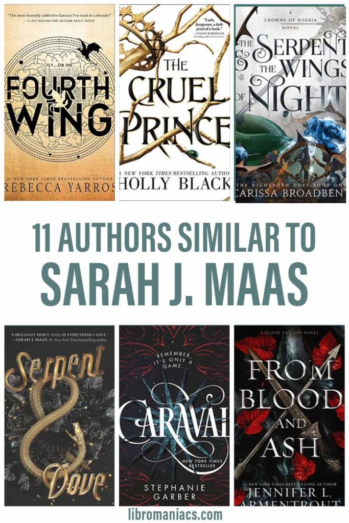 authors similar to Sarah J Maas.