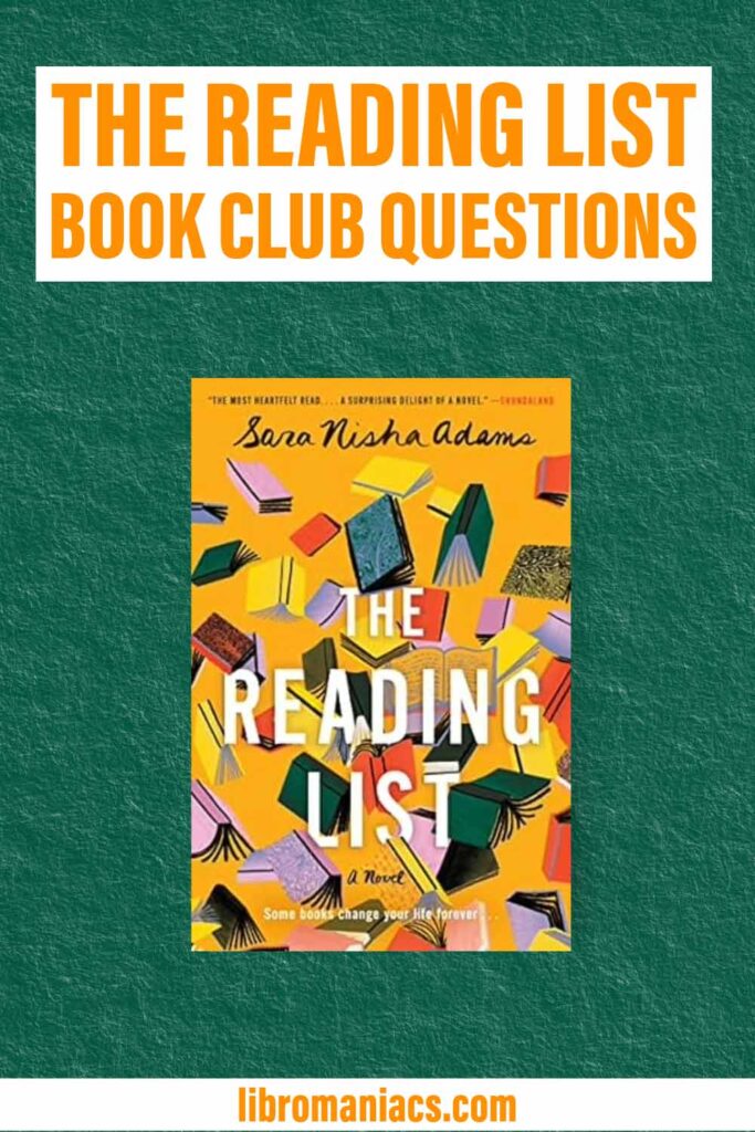 The Reading List discussion guide.