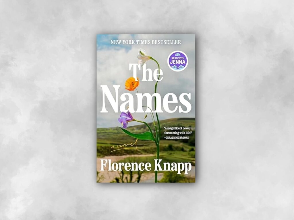 the names book club questions with cover.