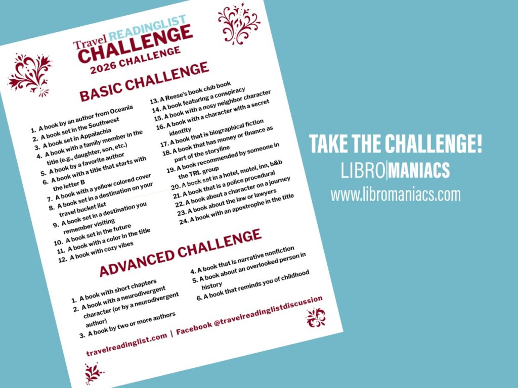 2026 book challenge travel reading list.