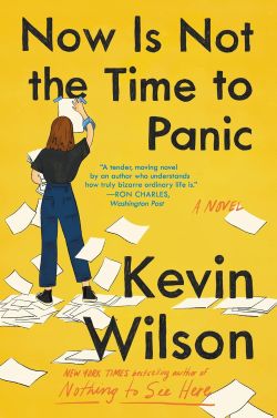 now is not the time to panic book cover.